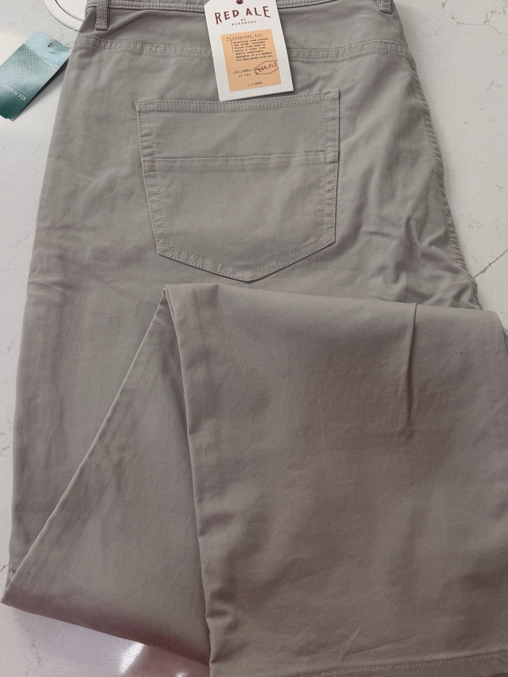 Red Ale Men's Chino Pants — Light Taupe